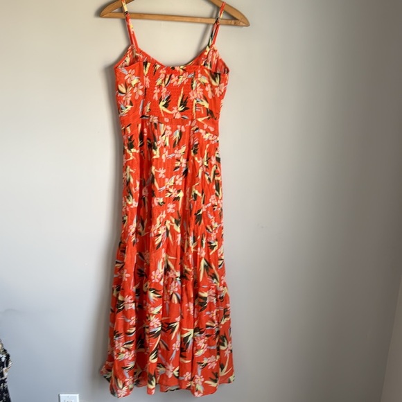 SOLID & STRIPED Tilda Dress Orange XS - Picture 7 of 15